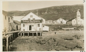Image of Nain from end of dock